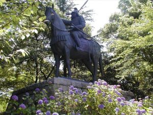 藤堂高虎銅像