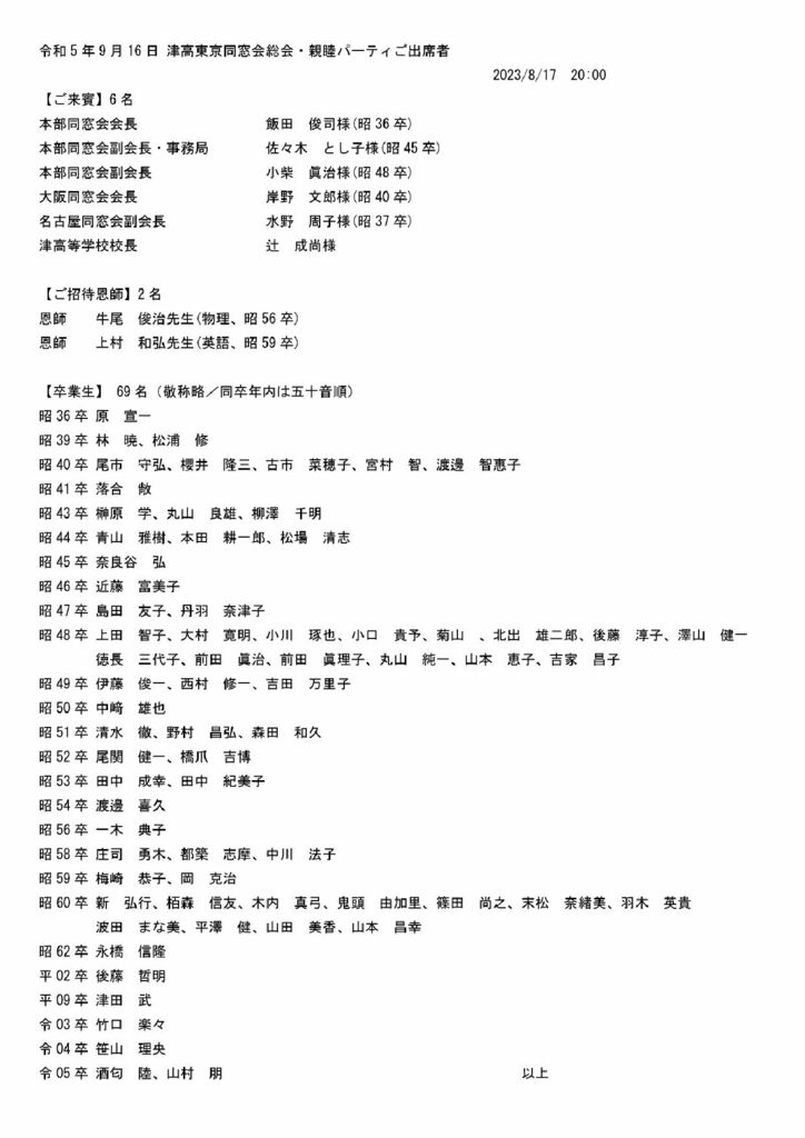 出席20230817のサムネイル