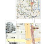 品川第一区民集会所案内図