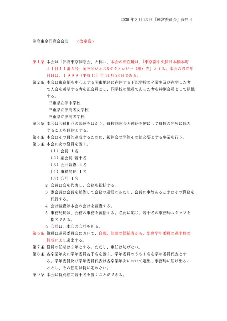 資料4_津高東京同窓会会則_改定案のサムネイル