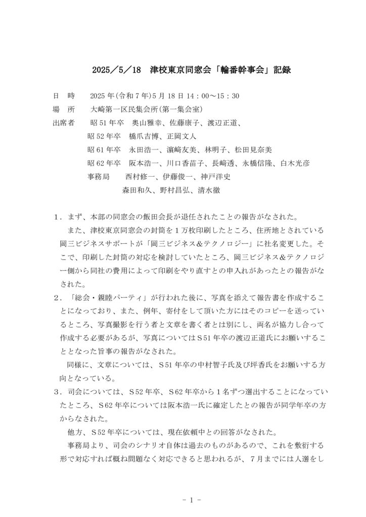 20250518輪番幹事会会議録のサムネイル