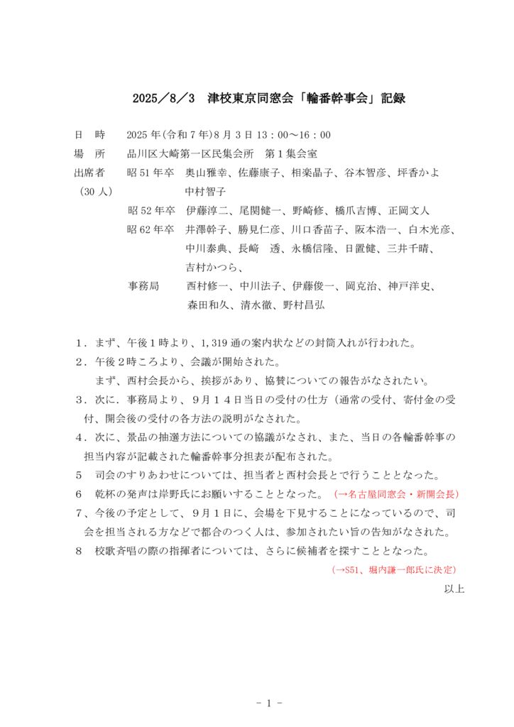 20250803輪番幹事会会議録のサムネイル